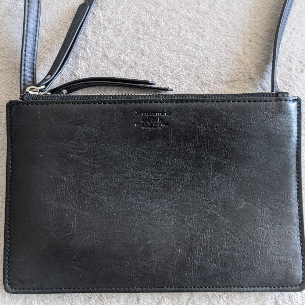 Abercrombie & Fitch Black Crossbody Purse